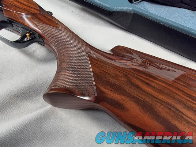 9312 Perazzi DB81 Special, 12 gauge, high vent rib, pistol grip, butt pad, 14 ¾ LOP, 32” barrel, blued receiver, paperwork,