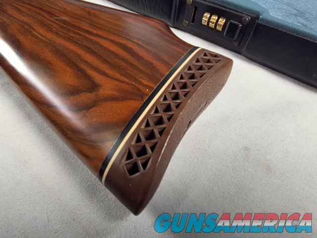 9312 Perazzi DB81 Special, 12 gauge, high vent rib, pistol grip, butt pad, 14 ¾ LOP, 32” barrel, blued receiver, paperwork,