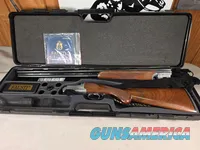 9475  Fausti Celadon, 12 Gauge, 28” Barrels, screw in chokes ( SK, IC, Mod, 2 Full,) Choke wrench, case booklet, Round knob, 