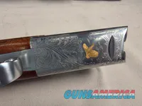 9475  Fausti Celadon, 12 Gauge, 28” Barrels, screw in chokes ( SK, IC, Mod, 2 Full,) Choke wrench, case booklet, Round knob, 