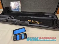 9475  Fausti Celadon, 12 Gauge, 28” Barrels, screw in chokes ( SK, IC, Mod, 2 Full,) Choke wrench, case booklet, Round knob, 