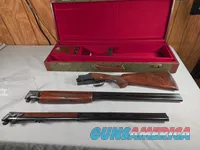 9266 Winchester 101 HUNT SET Hunting set 12 gauge/20gauge, Winchester case,12 gauge is 28 inch barrel, has 5 win chokes,( XF,
