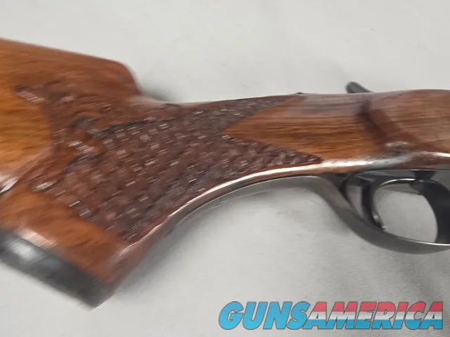 9419 LC Higgins made by AFA, 12 Gauge, 28” barrels, M/F, Single trigger, custom checkered stock, butt pad, pistol grip, 14 ½
