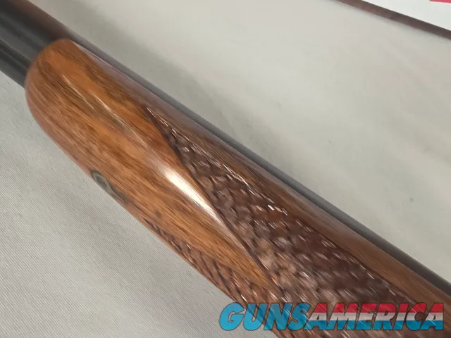 9419 LC Higgins made by AFA, 12 Gauge, 28” barrels, M/F, Single trigger, custom checkered stock, butt pad, pistol grip, 14 ½
