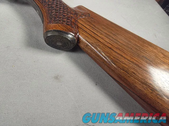 9419 LC Higgins made by AFA, 12 Gauge, 28” barrels, M/F, Single trigger, custom checkered stock, butt pad, pistol grip, 14 ½