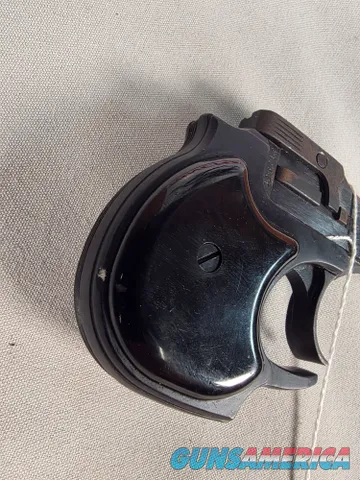 9359  High Standard Derringer, DM 101, 22 Mag, Blue, 2 shot, More pictures at DawsonsDoubles DOT COM