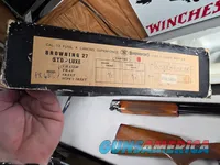 9247  Browning Model 27 12 Gauge, IM/F, pistol grip, Browning butt plate, 28” barrels, 14 ¼ LOP, New in Box, paperwork, vent 