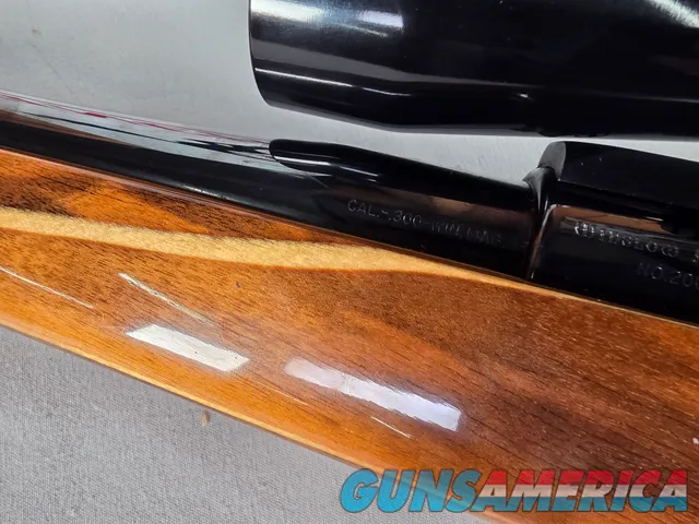 9389  Winslow 300 Win mag, 26” barrels, laminated stock, cheek piece, rosewood caps, Burris scope Balvar 8B 2.5x8x40, More pi
