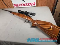 9389  Winslow 300 Win mag, 26” barrels, laminated stock, cheek piece, rosewood caps, Burris scope Balvar 8B 2.5x8x40, More pi