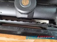 9398  Browning X Bolt, 270 Cal, 22” barrel, Rosewood cap, muzzle brake, Leupold 3.5x10x40 , Tiger striped wood, with box, Mor