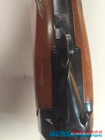 9370  Winchester 101 Waterfowler, 12 Gauge, 32 “ Barrel, engraved ducks and geese, screw in chokes (XF, F), Vent rib, Winches