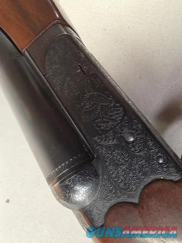9332 SKB/Ithaca 280 20 gauge, side by side shotgun, 25” barrels, IM/M, Single selective trigger, Ejectors, Butt plate, 14 ¼