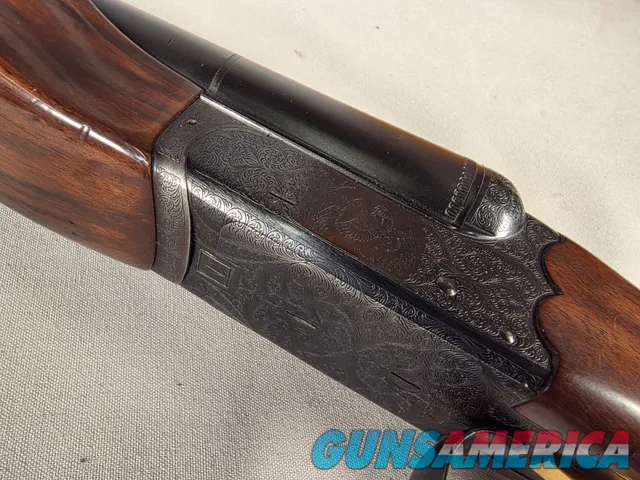 9332 SKB/Ithaca 280 20 gauge, side by side shotgun, 25” barrels, IM/M, Single selective trigger, Ejectors, Butt plate, 14 ¼