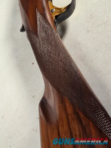 9332 SKB/Ithaca 280 20 gauge, side by side shotgun, 25” barrels, IM/M, Single selective trigger, Ejectors, Butt plate, 14 ¼