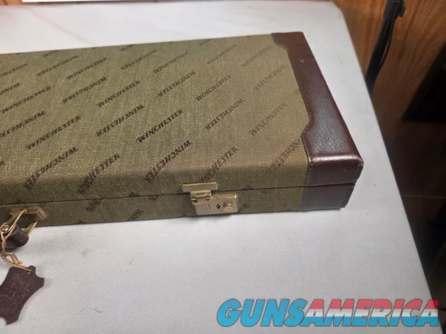9426  Winchester Green shotgun case, This one is very rare as it for the National Wild Turkey Federation 12 gauge shotgun, th