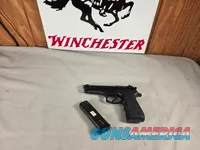 9487  Beretta 92FS, 9MM, 5” barrel, 2 Magazines 15 rounds each, laser in grip. Rubber grips. 