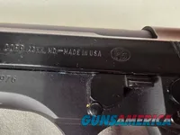 9487  Beretta 92FS, 9MM, 5” barrel, 2 Magazines 15 rounds each, laser in grip. Rubber grips. 
