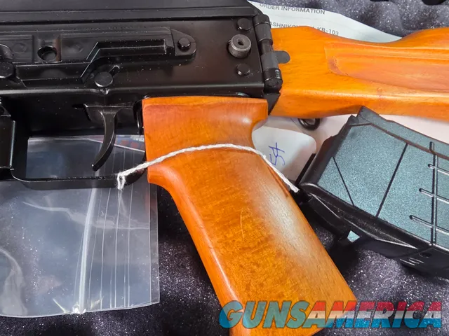 9368  Kalashnikov KR 103, 7.62x39, Folding wood stock, 18” barrel, Muzzle break, adjustable sight, 4 mags, paperwork, 12 ¾ LO