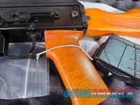 9368  Kalashnikov KR 103, 7.62x39, Folding wood stock, 18” barrel, Muzzle break, adjustable sight, 4 mags, paperwork, 12 ¾ LO