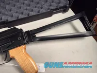 9367  Kalashnikov KR 103, 7.62x39, folding stock, wood grip and fore arm, adjustable sight, muzzle break, 3 mags, 18” barrel,