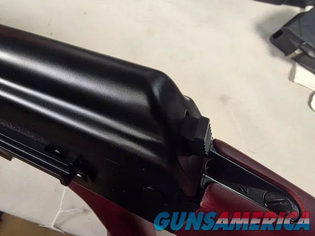 9371   Kalashnikov KR-103, 7.62x39, 18” barrel, muzzle break adjustable sight, Wood stock and forearm,  one mag and case. Has