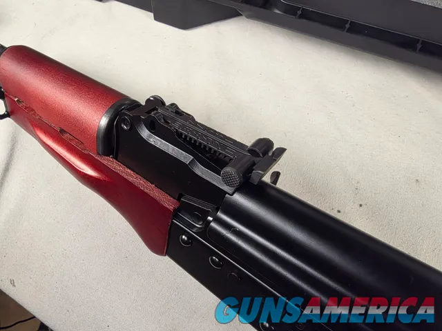 9371   Kalashnikov KR-103, 7.62x39, 18” barrel, muzzle break adjustable sight, Wood stock and forearm,  one mag and case. Has