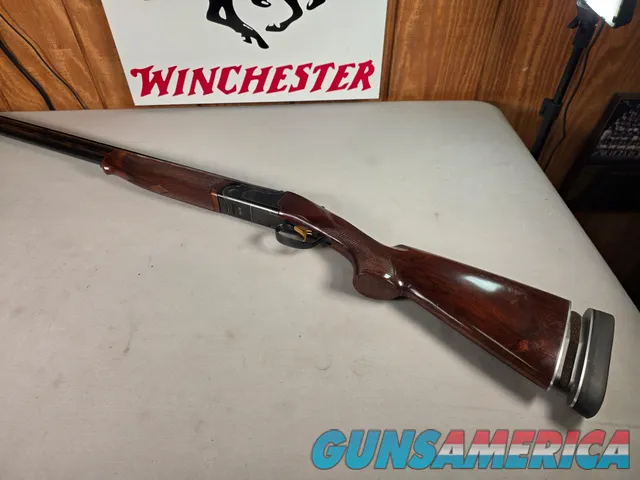 9246 Fair, Jubilee 700, 12 Gauge, Mde in Italy, Full/Full, 30” Barrels, 14 ½ LOP, Adjustable pad, vent rib, Blue with gold t