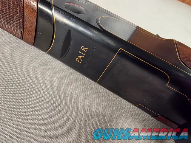 9246 Fair, Jubilee 700, 12 Gauge, Mde in Italy, Full/Full, 30” Barrels, 14 ½ LOP, Adjustable pad, vent rib, Blue with gold t