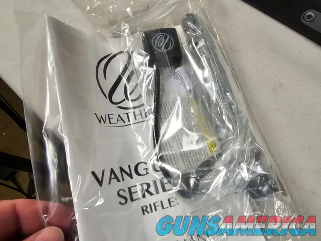9099 Weatherby Vanguard 6.5 Creedmoor 25” Barrels, NIB, Coastal association, magazine cover, banquet rifle, synthetic stock,