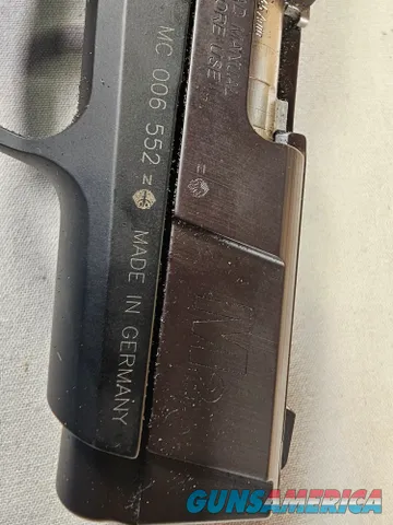 9109 Mauser Sig Sauer M2 45 Cal, Friends of NRA, 2 8 round magazines, display box with key, double action only, combat sights