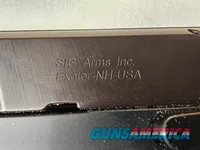 9109 Mauser Sig Sauer M2 45 Cal, Friends of NRA, 2 8 round magazines, display box with key, double action only, combat sights