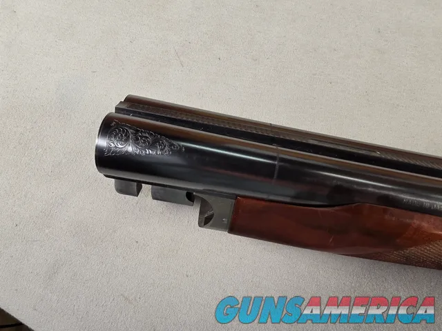 9481 Winchester Model 23 Golden Quail Side x Side, 12 Gauge, 25.5 Barrels, straight grip, Butt pad, IC/IM fixed chokes, 14 ¼ 