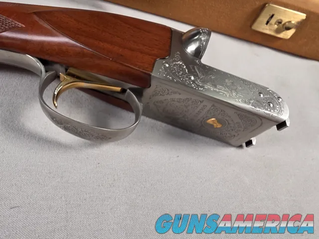 9481 Winchester Model 23 Golden Quail Side x Side, 12 Gauge, 25.5 Barrels, straight grip, Butt pad, IC/IM fixed chokes, 14 ¼ 