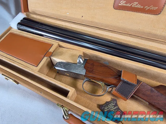 9481 Winchester Model 23 Golden Quail Side x Side, 12 Gauge, 25.5 Barrels, straight grip, Butt pad, IC/IM fixed chokes, 14 ¼ 