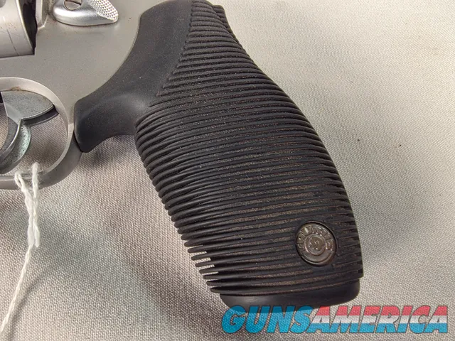 9358  Taurus The Judge, 45 LC or 410 Gauge, 3” Barrel, Stainless, Rubber Grips, high viz sights, More pictures at DawsonsDoub