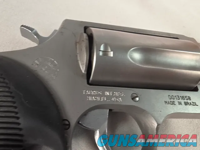 9358  Taurus The Judge, 45 LC or 410 Gauge, 3” Barrel, Stainless, Rubber Grips, high viz sights, More pictures at DawsonsDoub