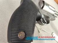 9358  Taurus The Judge, 45 LC or 410 Gauge, 3” Barrel, Stainless, Rubber Grips, high viz sights, More pictures at DawsonsDoub