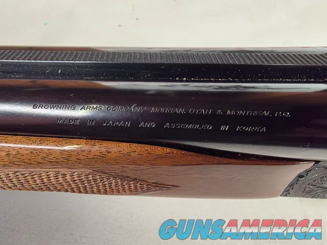 9277 Browning BSS 12 Gauge, 26” Barrels, IC/Mod, single non selective trigger, pistol grip, 14 ¼ LOP, Pachmayer white line p