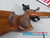 9452  JG Anschutz Match 64, Germany, 22 LR, Adjustable sight, sling swivels, cheek piece, 25” barrel, 13 ¾ LOP.  