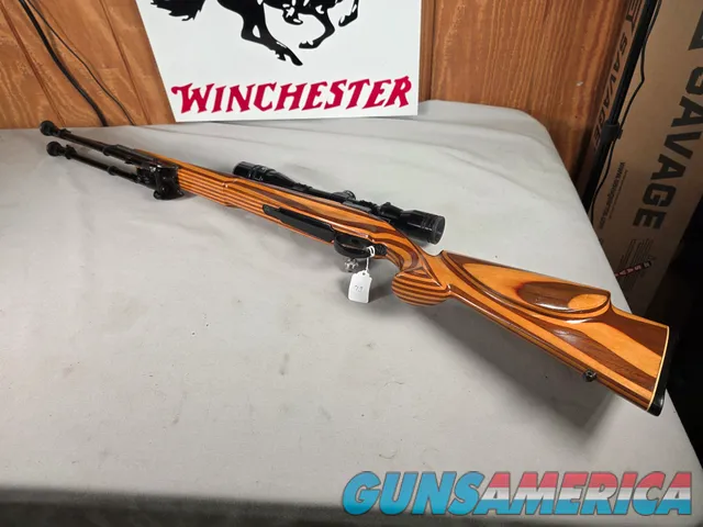 9380 Mauser Model 98 custom, 22-250, 24”...