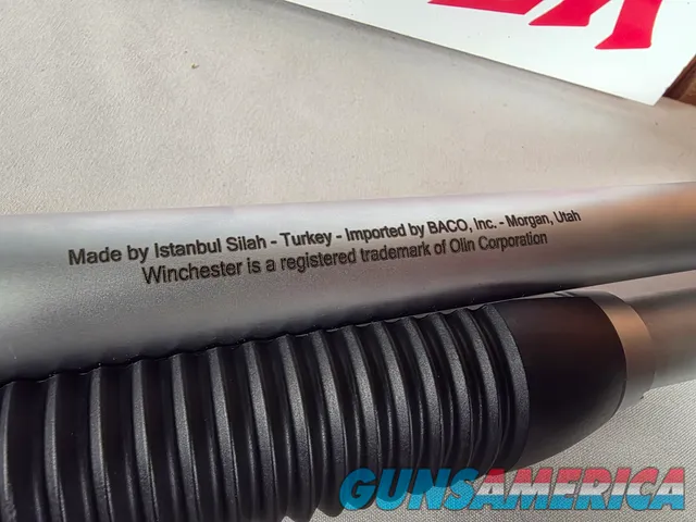 9117  Winchester Super X SXP Masin 12 Gauge pump tactical, Cylinder choke, 3” chamber, LOP 13 ¾, Hard Chrome plated, Ribbed f