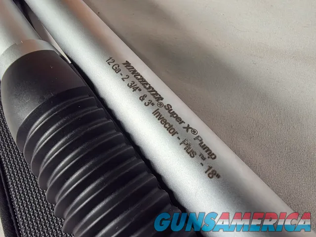 9117  Winchester Super X SXP Masin 12 Gauge pump tactical, Cylinder choke, 3” chamber, LOP 13 ¾, Hard Chrome plated, Ribbed f