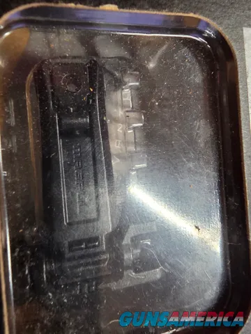9323  MagPul MBus Pro Front and rear offset sights, New in box, they fit a Picatinny rail, AR rifle or anything with a Picati