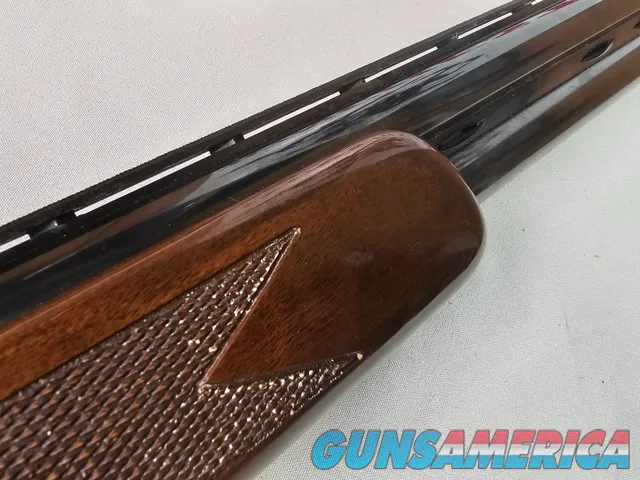 9069  A. V. Maurcini 12 Gauge 28” Mod/FULL, double triggers, ejectors, brass front bead, dogs and ducks, pheasants on receive
