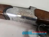 9069  A. V. Maurcini 12 Gauge 28” Mod/FULL, double triggers, ejectors, brass front bead, dogs and ducks, pheasants on receive