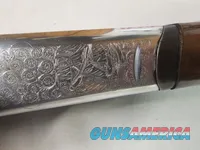 9069  A. V. Maurcini 12 Gauge 28” Mod/FULL, double triggers, ejectors, brass front bead, dogs and ducks, pheasants on receive