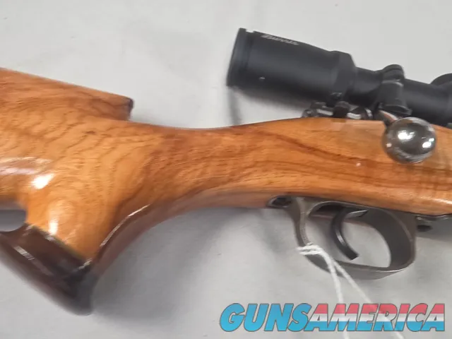 9418  Mauser 98  270 Cal customized sporting, made in 1943, rosewood caps, cheek piece, Burris Full Field II 3x9x40 scope, Mo
