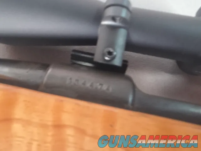 9418  Mauser 98  270 Cal customized sporting, made in 1943, rosewood caps, cheek piece, Burris Full Field II 3x9x40 scope, Mo