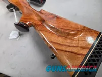 9418  Mauser 98  270 Cal customized sporting, made in 1943, rosewood caps, cheek piece, Burris Full Field II 3x9x40 scope, Mo