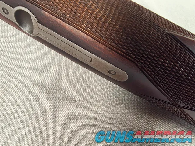 9243 Renato Gamba, Principessa, 28 Gauge, Made in Italy, Case Color, Engraved with a dog, Cross bolt, Extractor, Double trigg